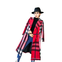 Han edition 2020 autumn new coat women cultivate one's morality dignified atmosphere grid trench coat suit